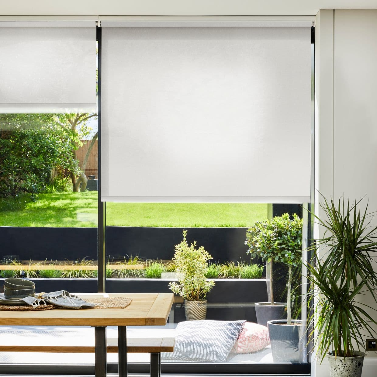 Marco Whitewash Roller Blind