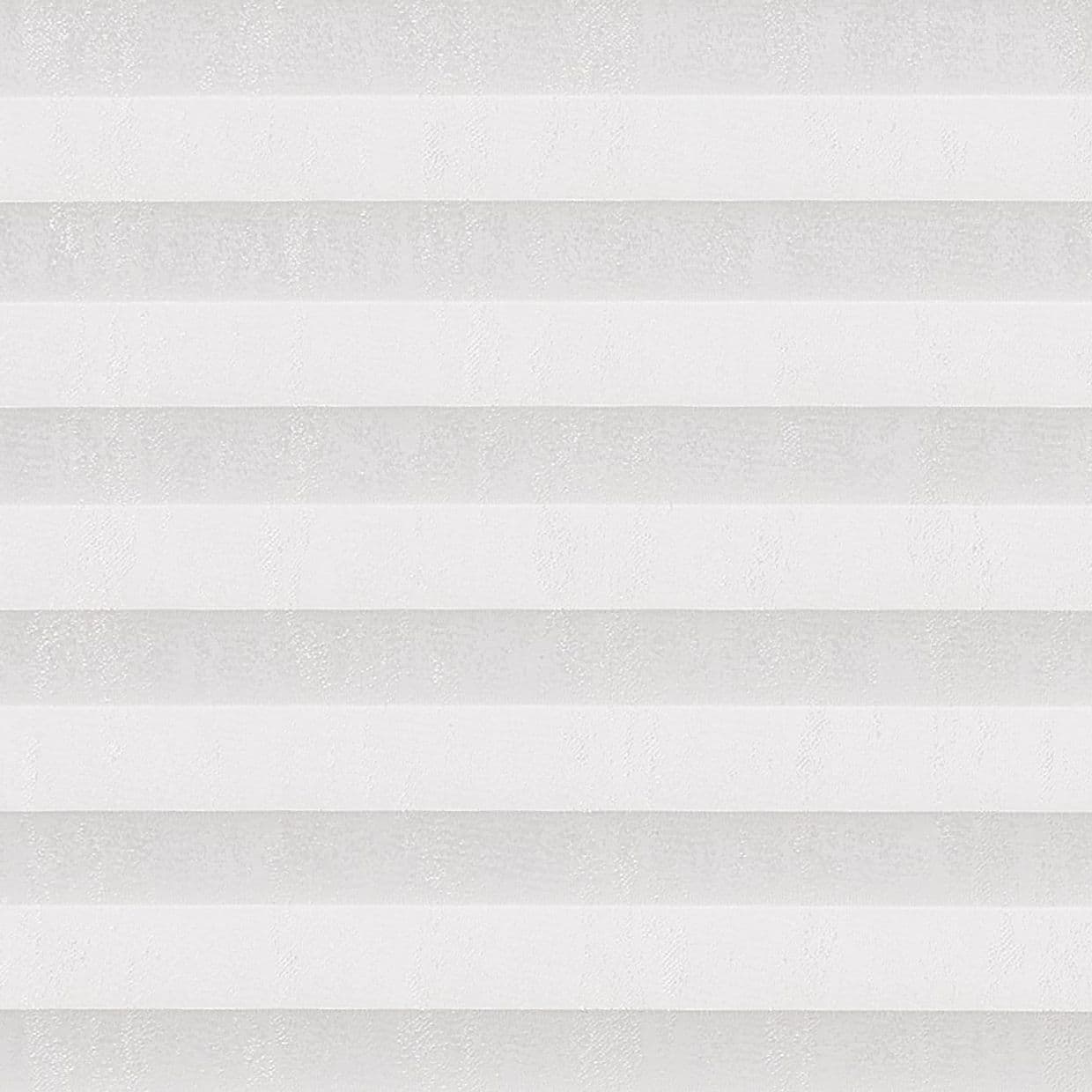 Luster White Pleated Blind