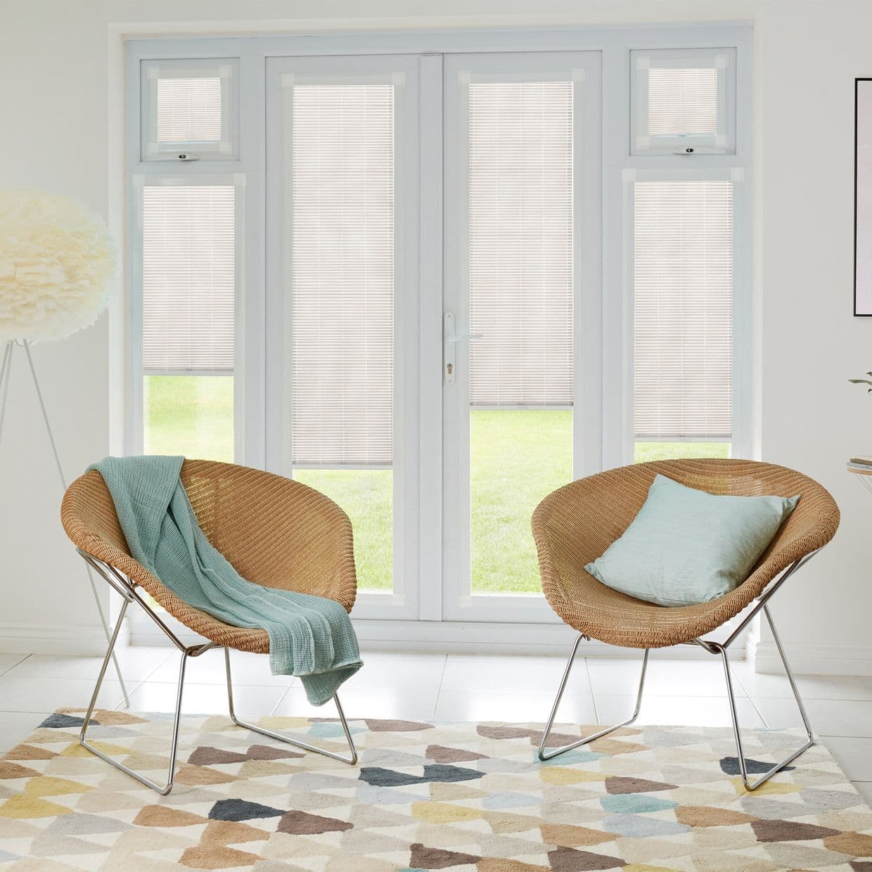 Grenoble Cream Perfect fit Pleated blind