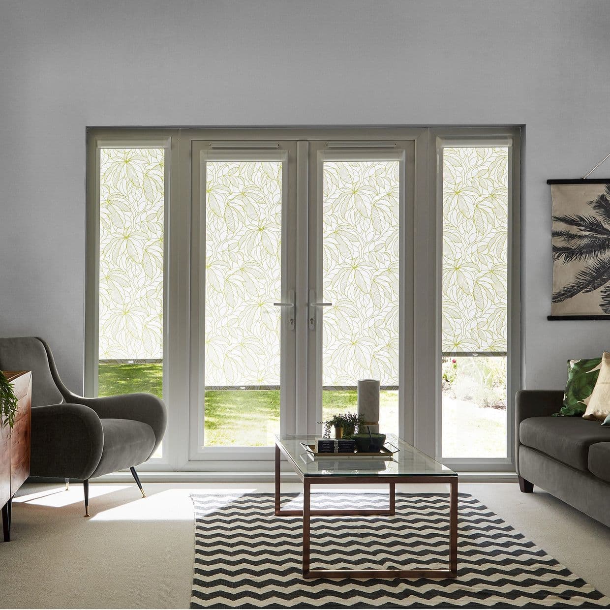 Greenery Tropical Perfect Fit Roller blind