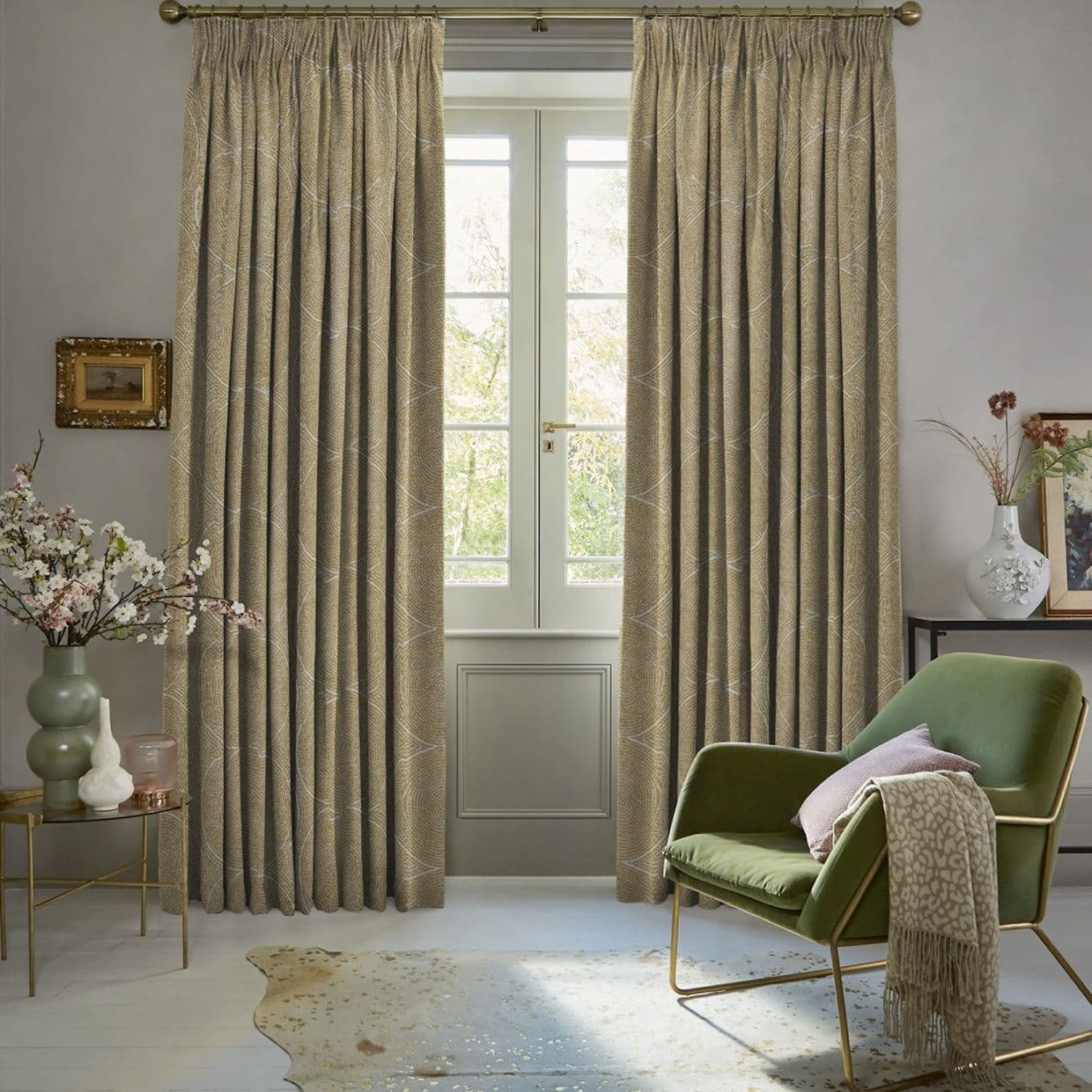 Zane Sand Dune Curtain
