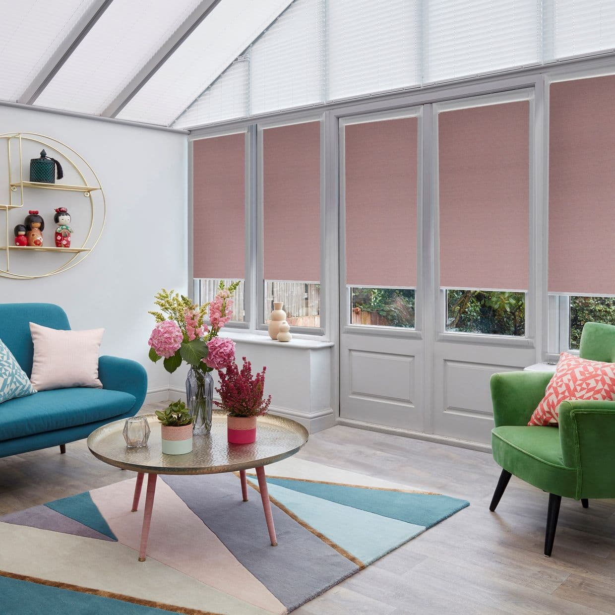 Conscious Bordeaux Conservatory Roller blind