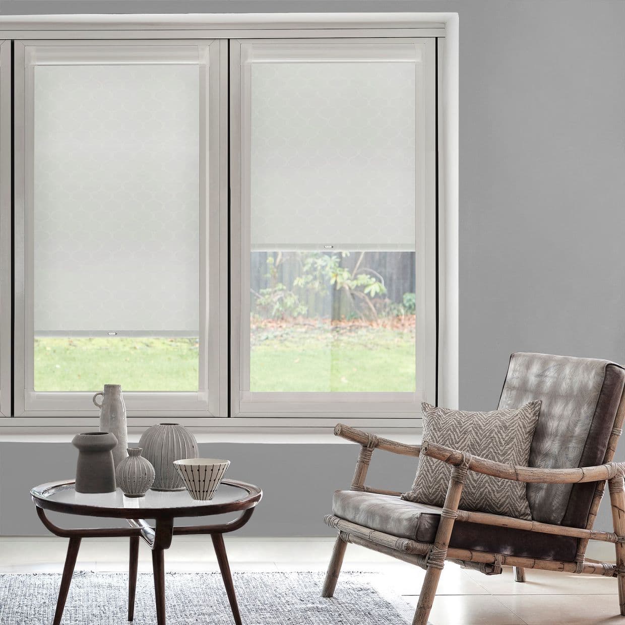 Tapestry Blackout Lace Perfect Fit Roller blind