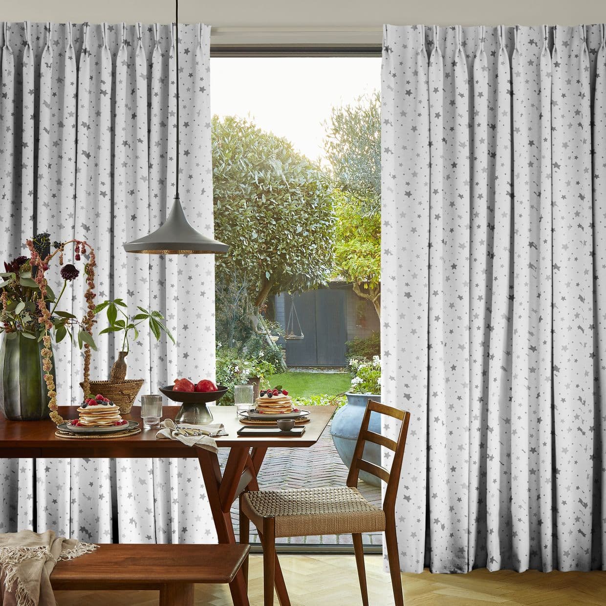Space Mono Curtain