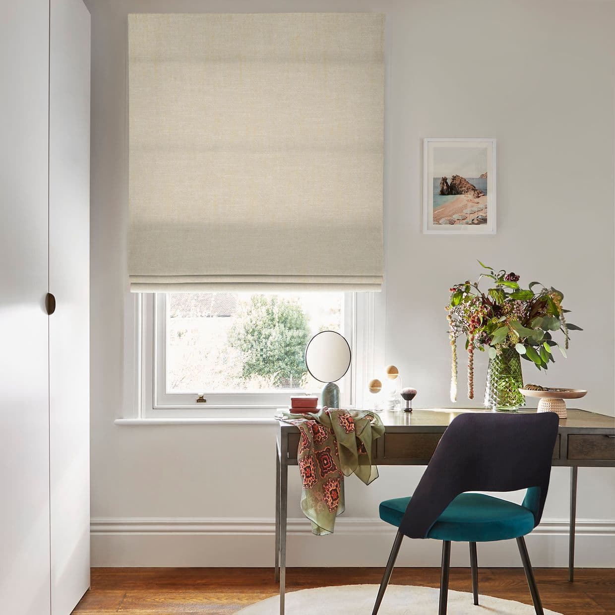 Islita Champagne Roman Blind