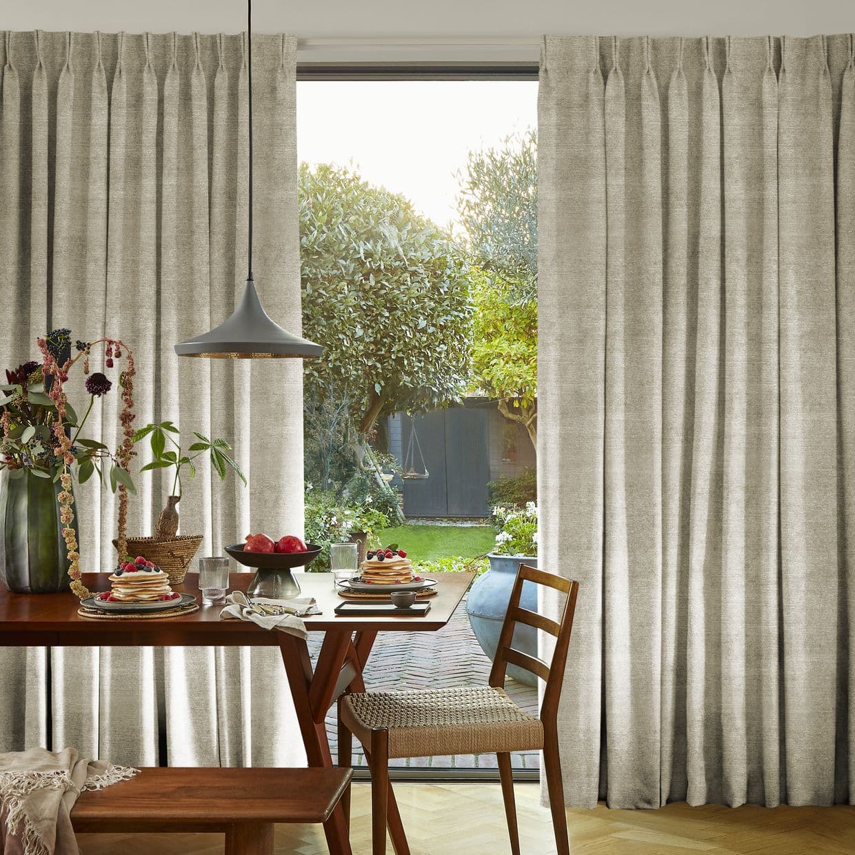 Lyon Oatmeal Curtain