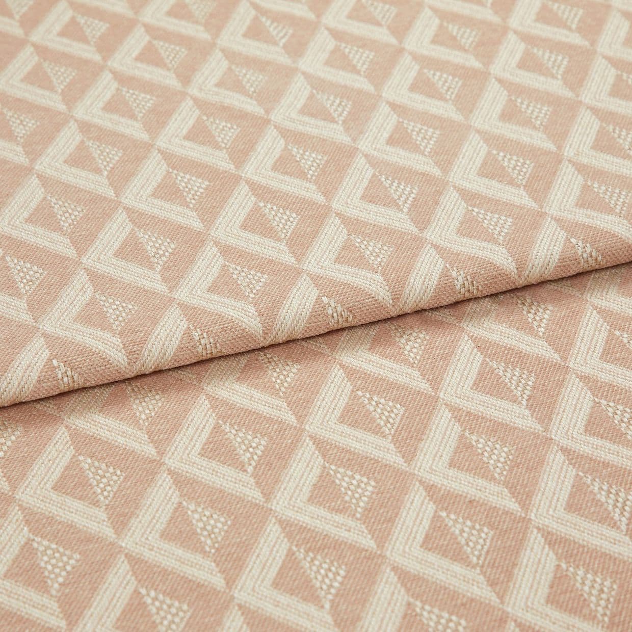Zircon Rosedust Roman blind
