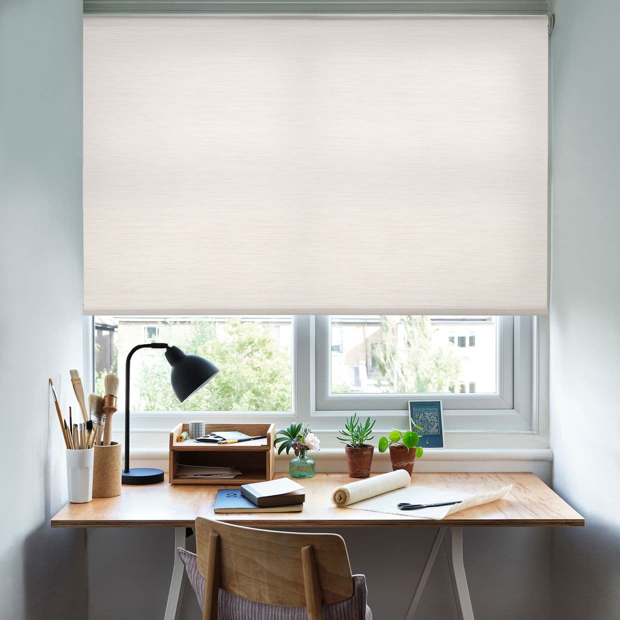Grenoble Cream Roller Blind