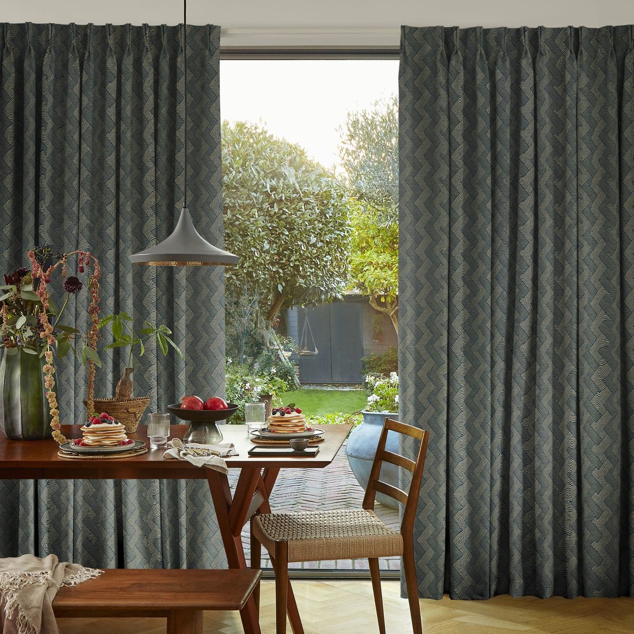 Rebel Indigo Curtain