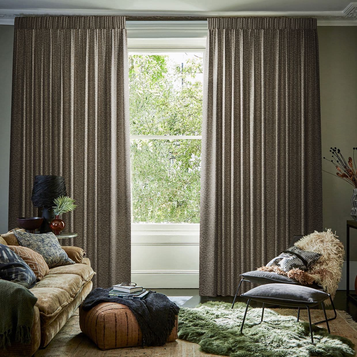 Nola Camo Curtain