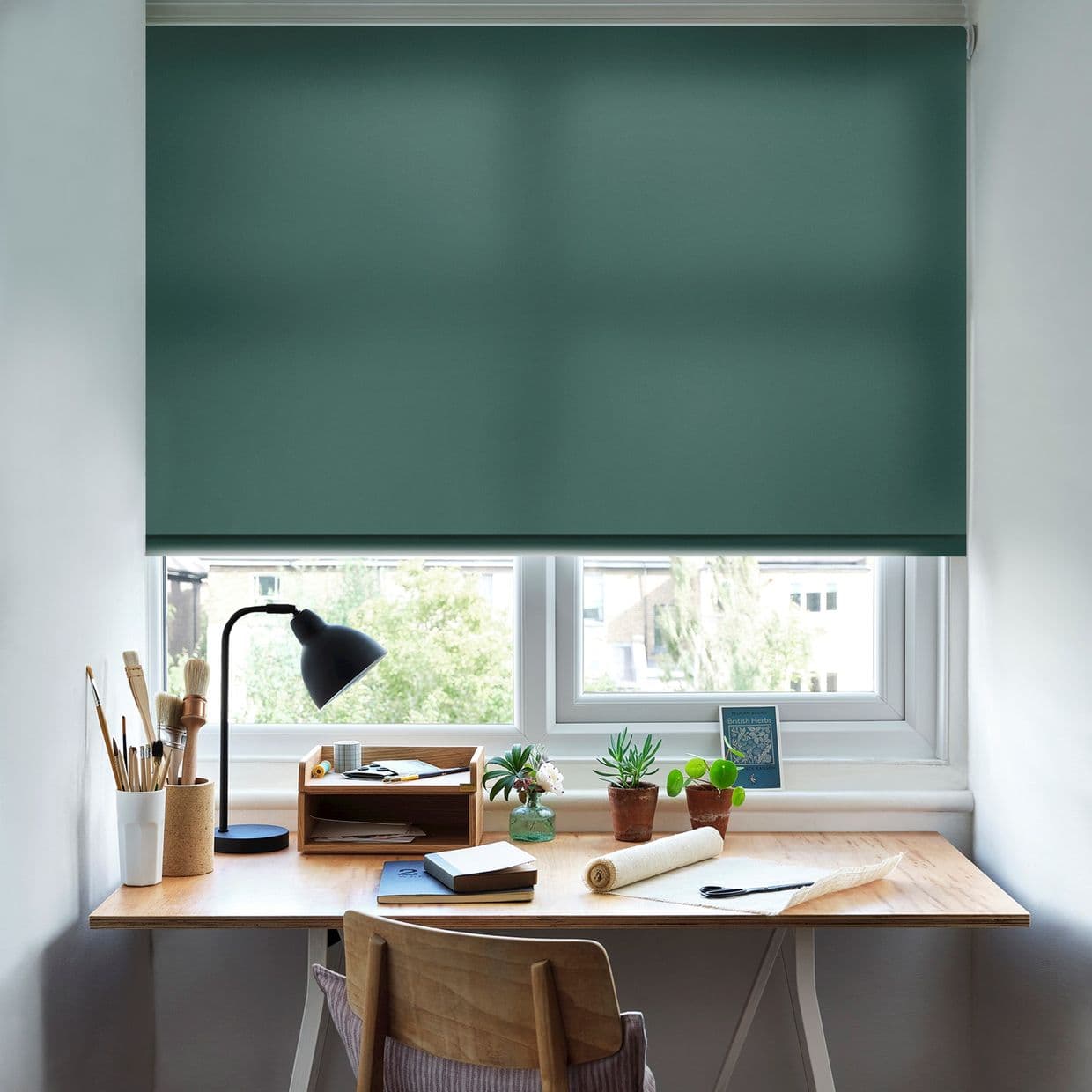 Acacia Pine Roller Blind