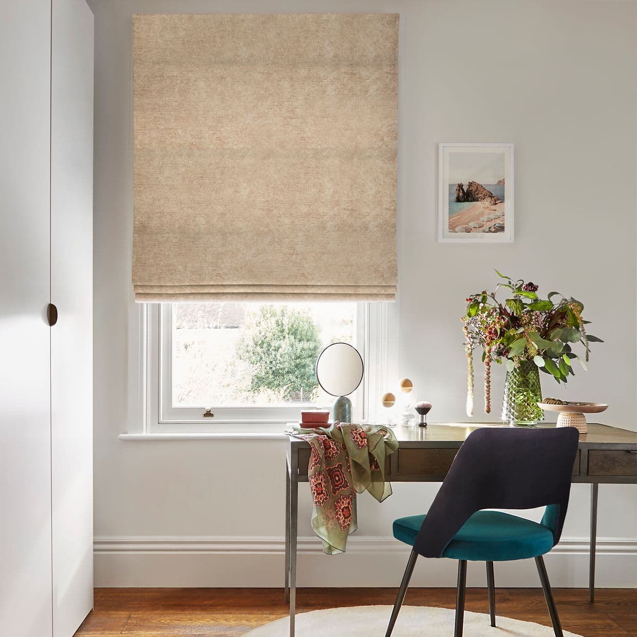 Lyon Light Natural Roman Blind