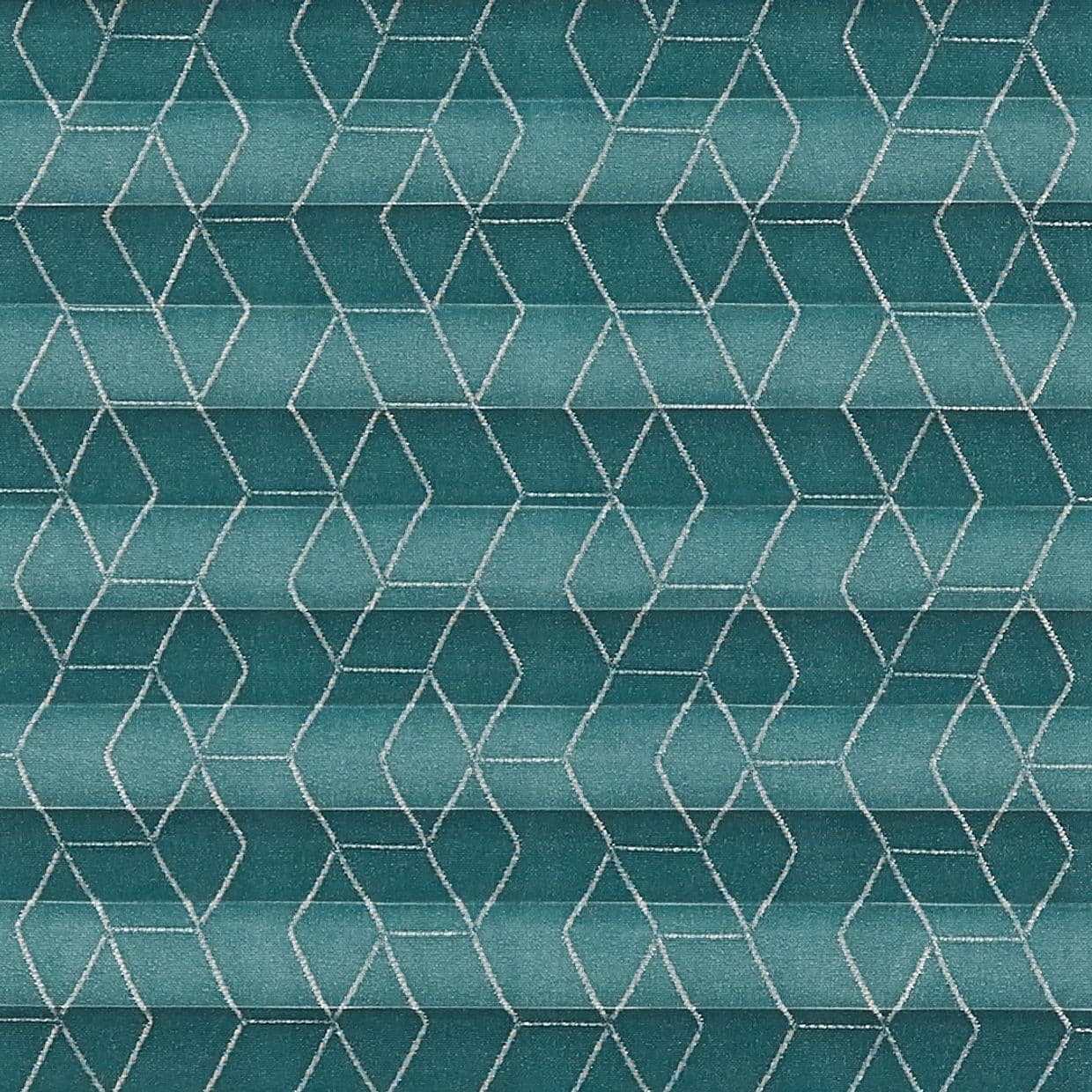 Gatsby Green Pleated Blind