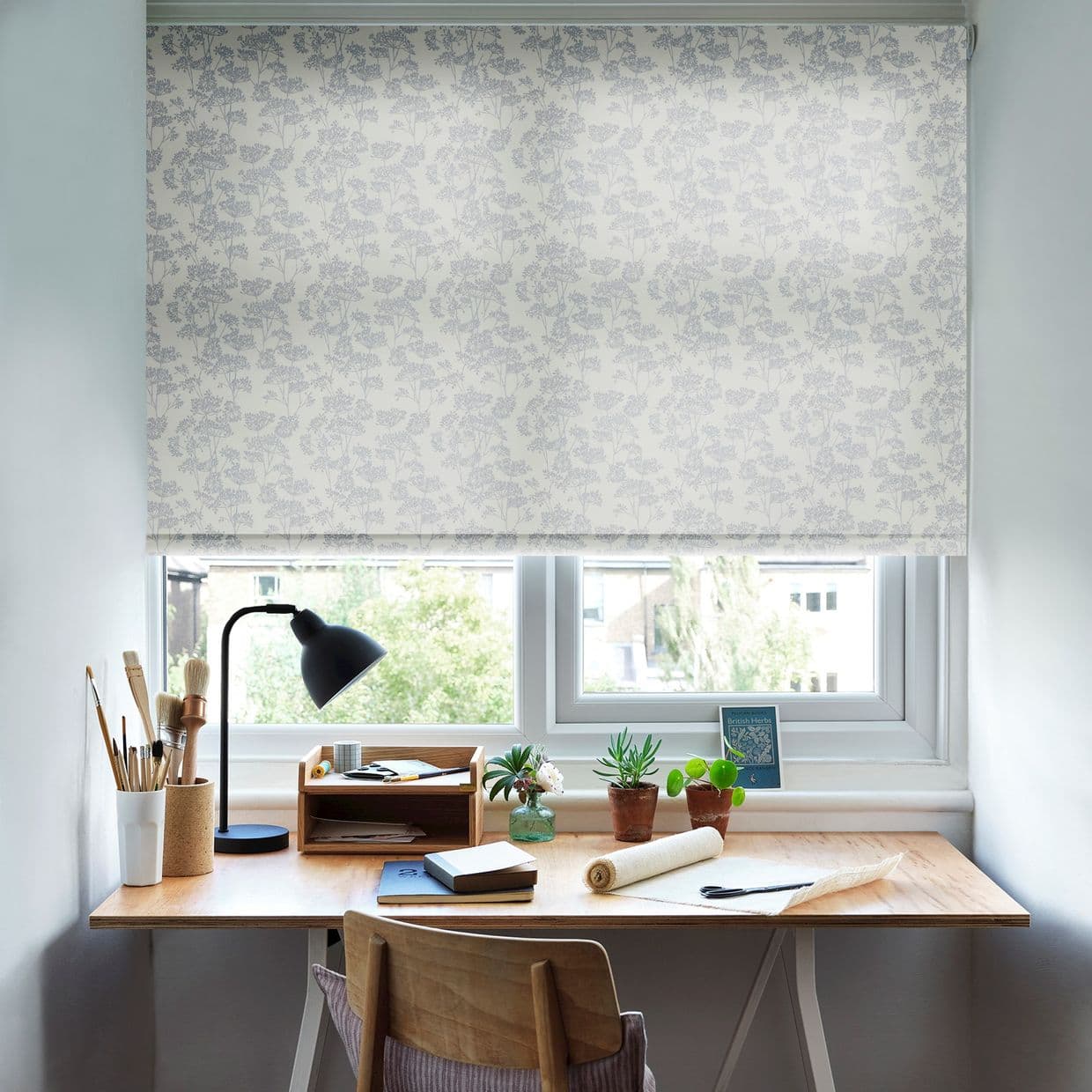 Polly Bluebell Roller Blind