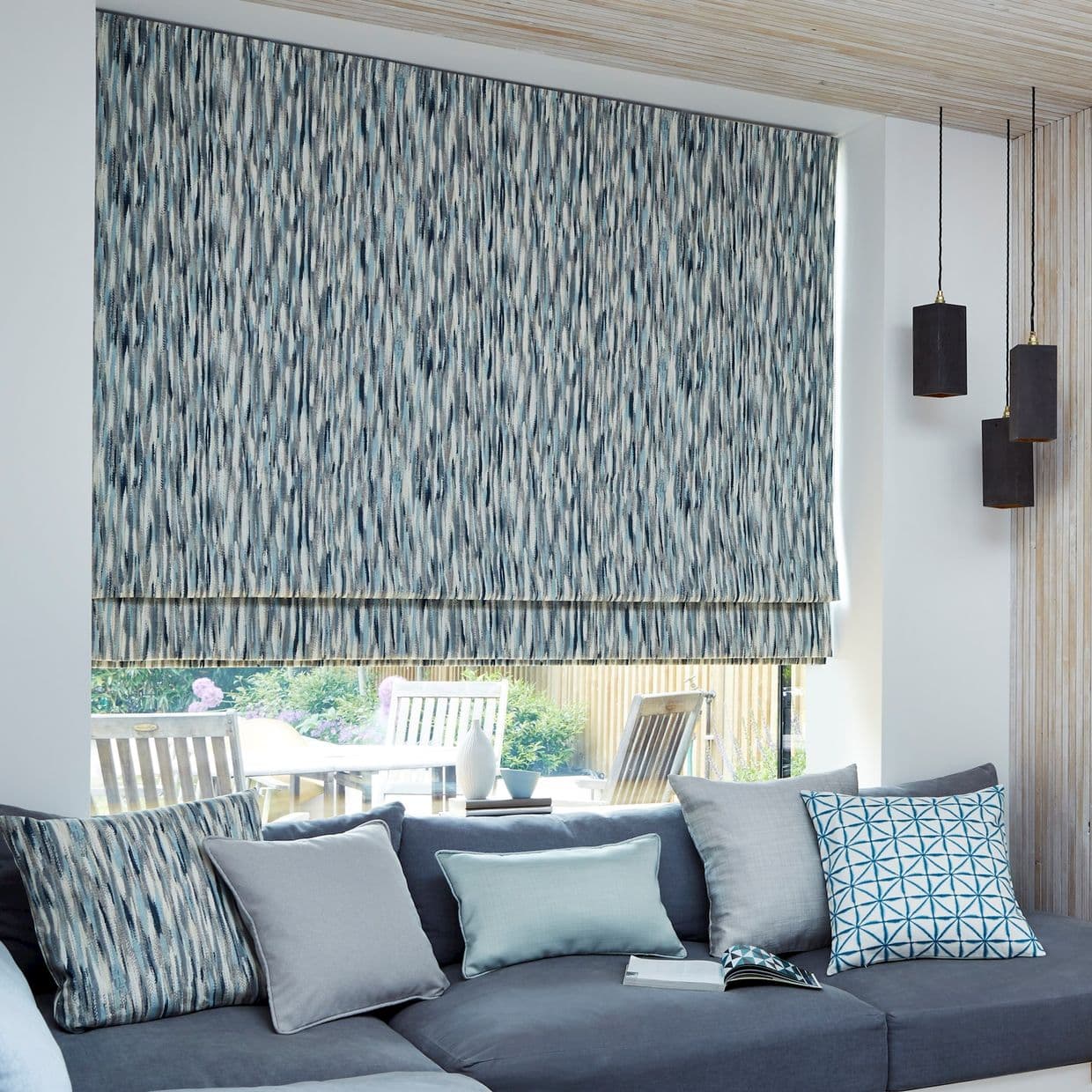 Impression Marine Roman Blind