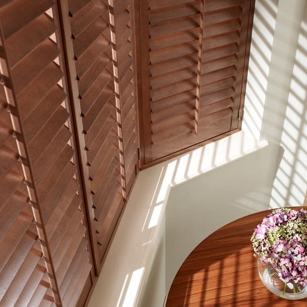 Rich Walnut Shutter