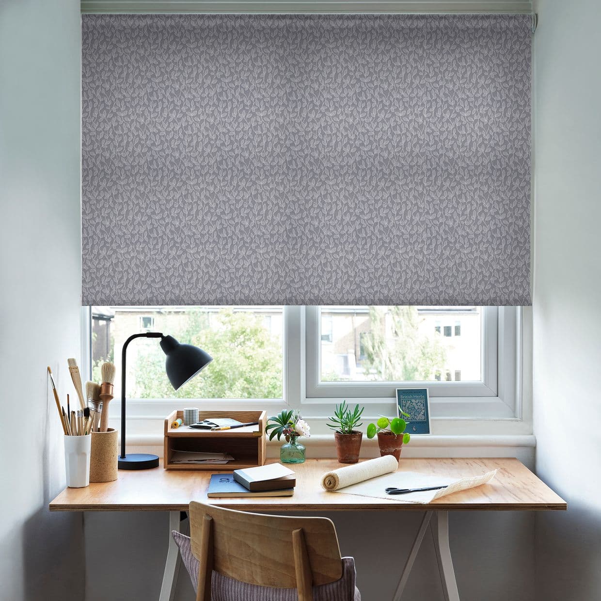Lopez Liquorice Roller Blind