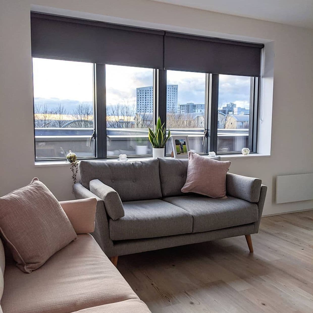 Acacia Gunmetal Roller Blind
