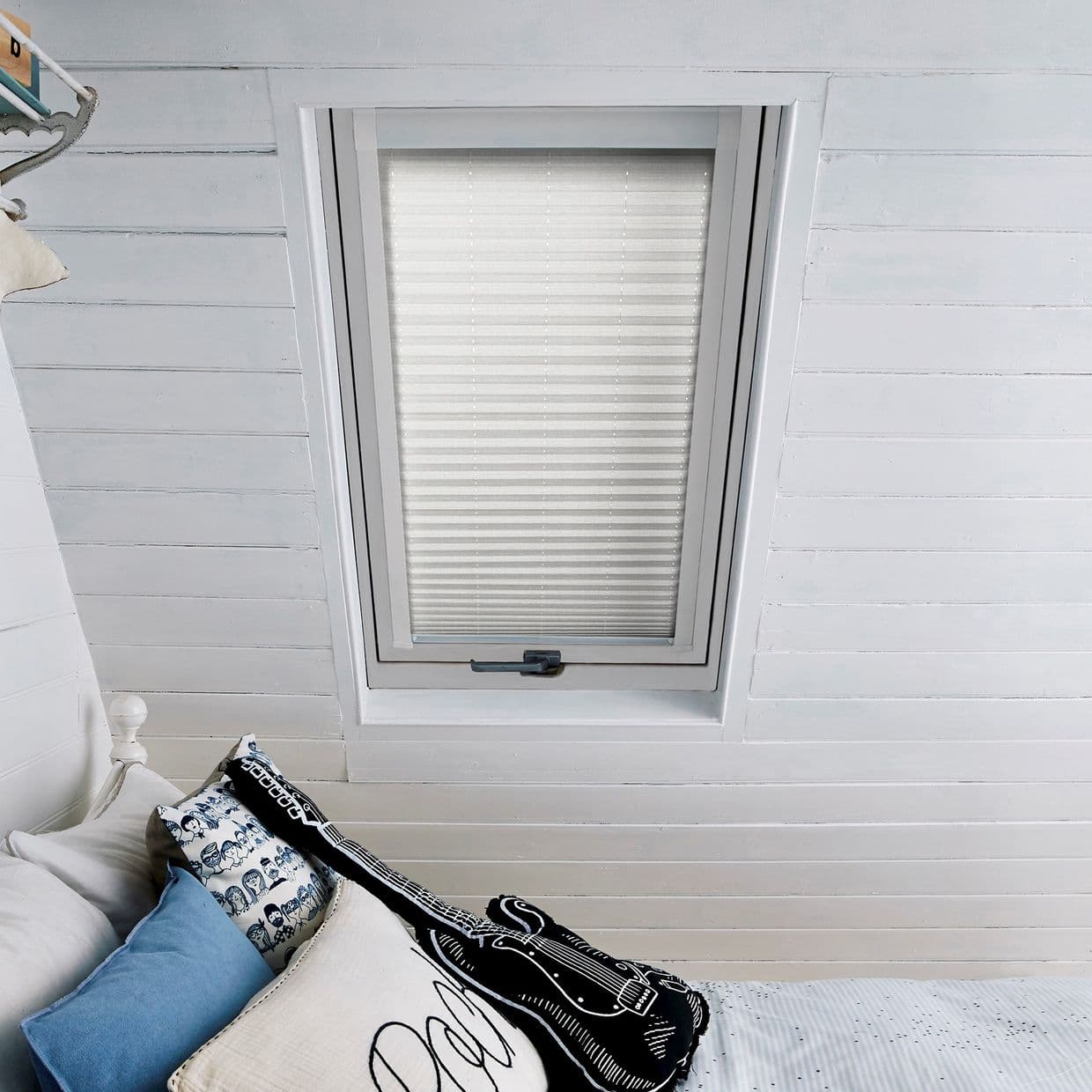 Grenoble Grey Skylight Pleated Blind