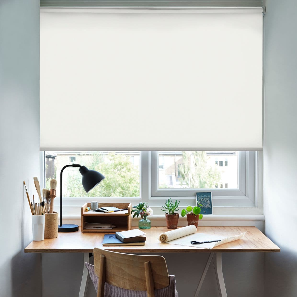 Cordova Ivory Roller Blind