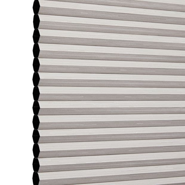 Thermashade Sisal Blackout Stone Pleated Blind