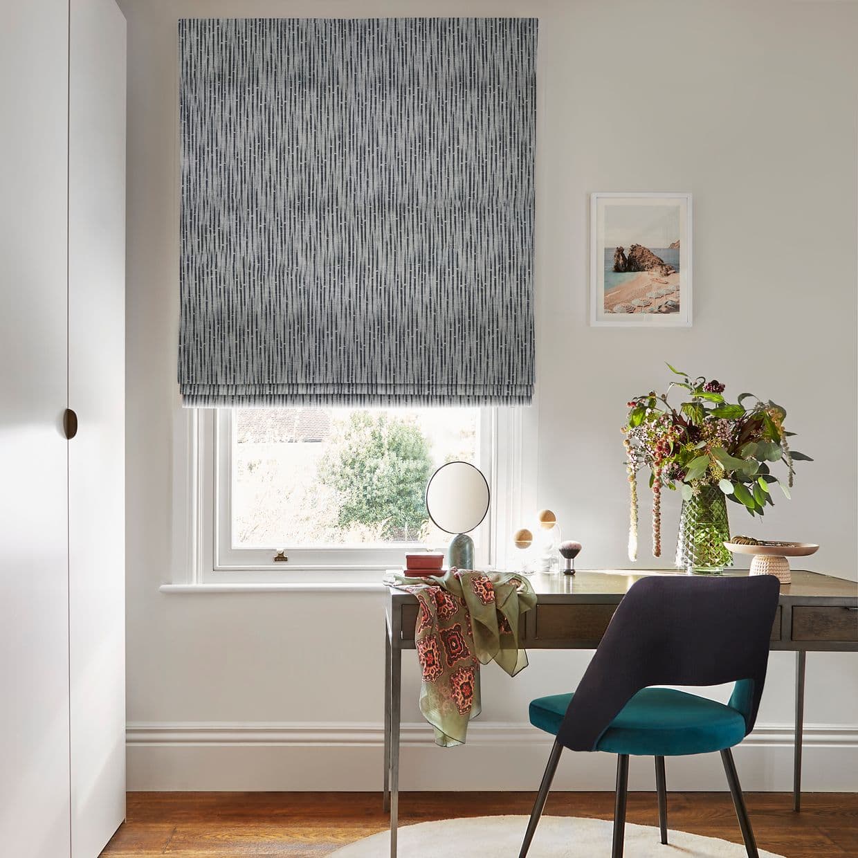 Flourish Nightshadow Roman blind