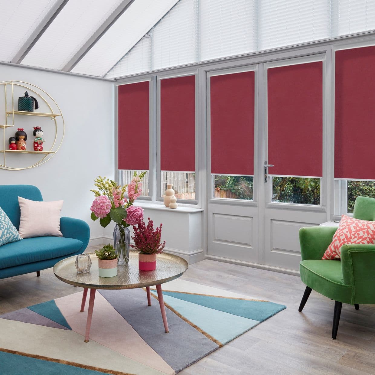 Cordova Amethyst Conservatory Roller blind