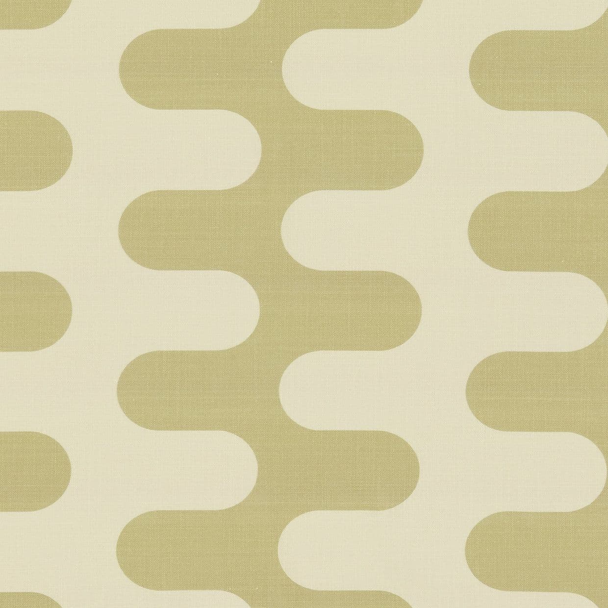 Retro Wave Pistachio Roman Blind