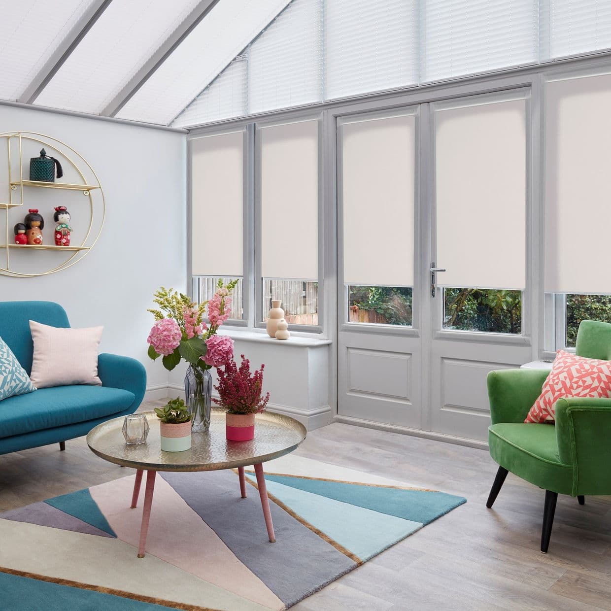 Cordova Ecru Conservatory Roller blind
